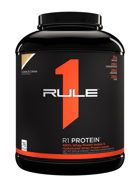 Rule1 Protein Isolate - Premium Whey Isolate from RULE 1 - Just $18.99! Shop now at NutritionCentral.com