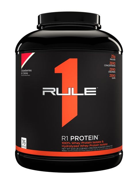 Rule1 Protein Isolate - Premium Whey Isolate from RULE 1 - Just $18.99! Shop now at NutritionCentral.com