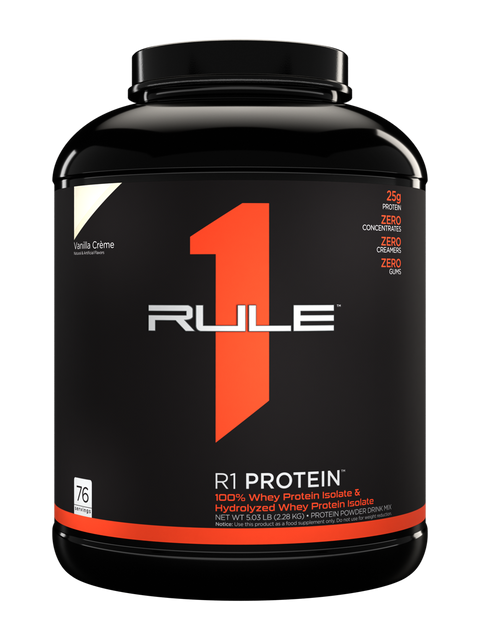 Rule1 Protein Isolate - Premium Whey Isolate from RULE 1 - Just $18.99! Shop now at NutritionCentral.com