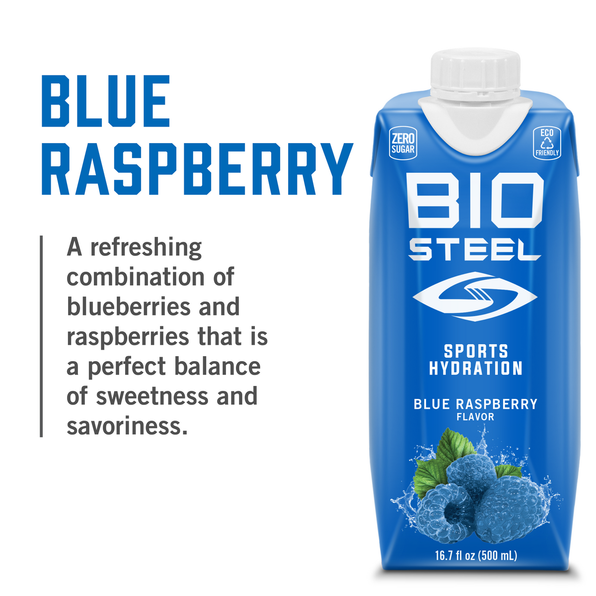 Biosteel / Blue Raspberry - 12 Pack | Buy Sports Drinks from BioSteel ...
