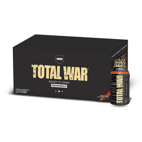 RedCon1 - TOTAL WAR RTD - Premium Ready-to-Drink - Pre-Workout from Redcon - Just $2.99! Shop now at Nutrition Central