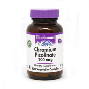Bluebonnet Chromium Picolinate 200 mcg 100 Vcaps