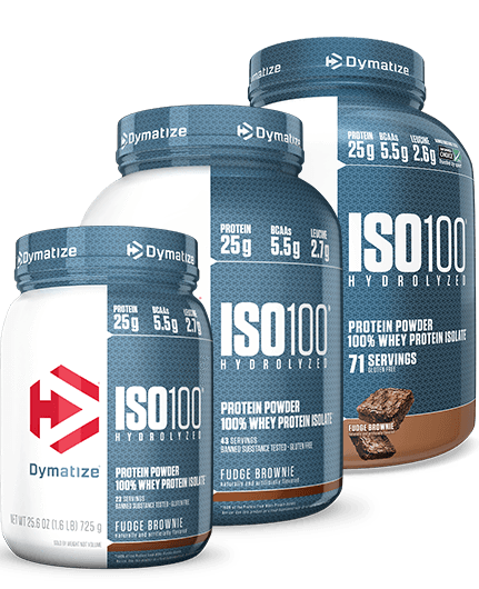 Dymatize ISO-100 Hydrolyzed 100% Whey Protein Isolate