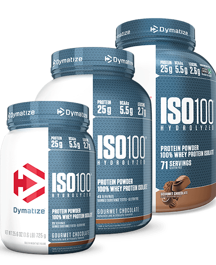 Dymatize ISO-100 Hydrolyzed 100% Whey Protein Isolate