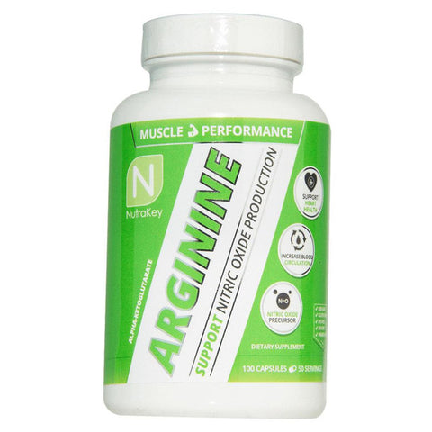 Nutrakey Arginine 100 Caps- Nutrakey - Premium Vitamins & Supplements from NutraKey Health - Just $17.99! Shop now at NutritionCentral.com