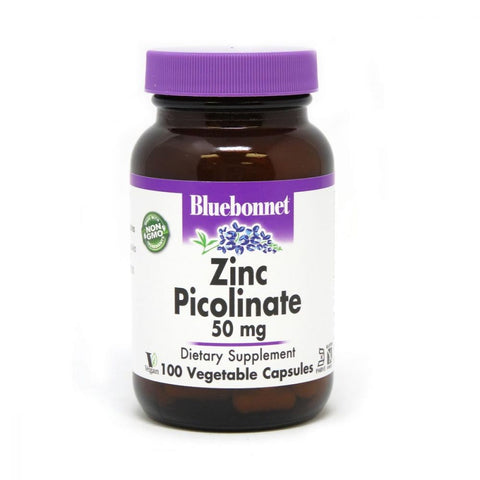 Bluebonnet Zinc Picolinate - 50 mg